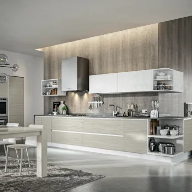 Cucina Moderna Cartesia angolare di Home Cucine