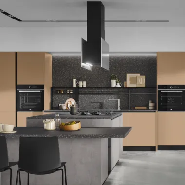 Cucina Moderna con isola Cloe 02 di Arredo3