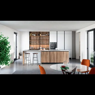Cucina Moderna con isola Colibrì 06 di Forma Cucine