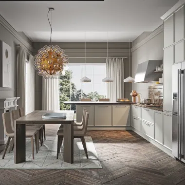 Cucina Moderna Etica Estetica con penisola di Home Cucine