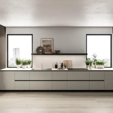 Cucina Moderna angolare Folio 01 di Snaidero