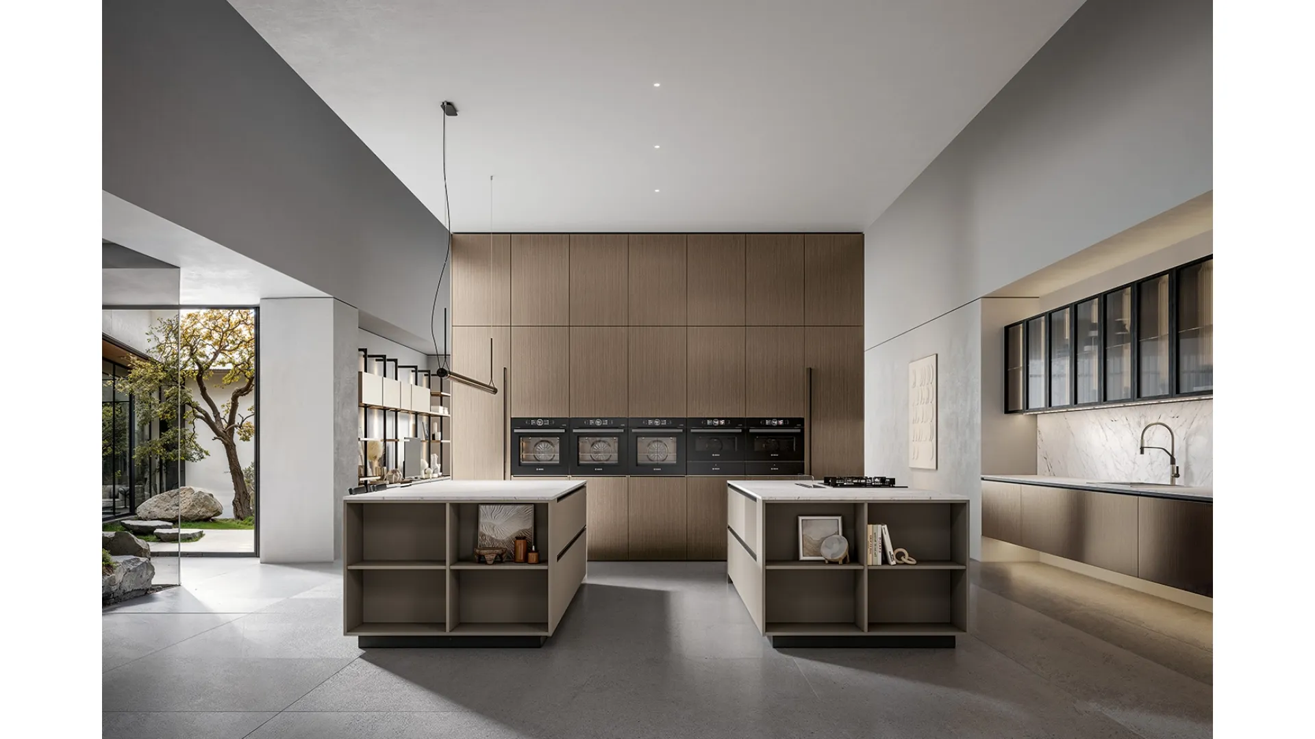 Cucina Moderna Infinity con doppia isola di Home Cucine