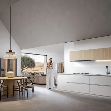 Cucina Moderna Infinity lineare di Home Cucine