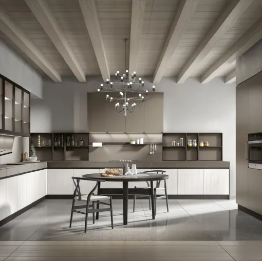 Cucina Moderna Logos angolare di Home Cucine