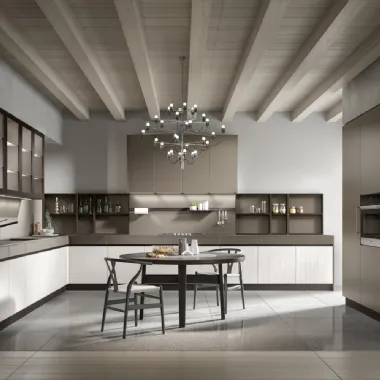 Cucina Moderna Logos angolare di Home Cucine