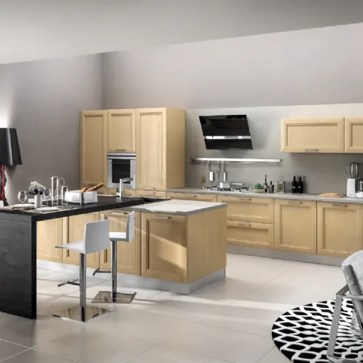 Cucina Moderna Metropoli con isola di Home Cucine